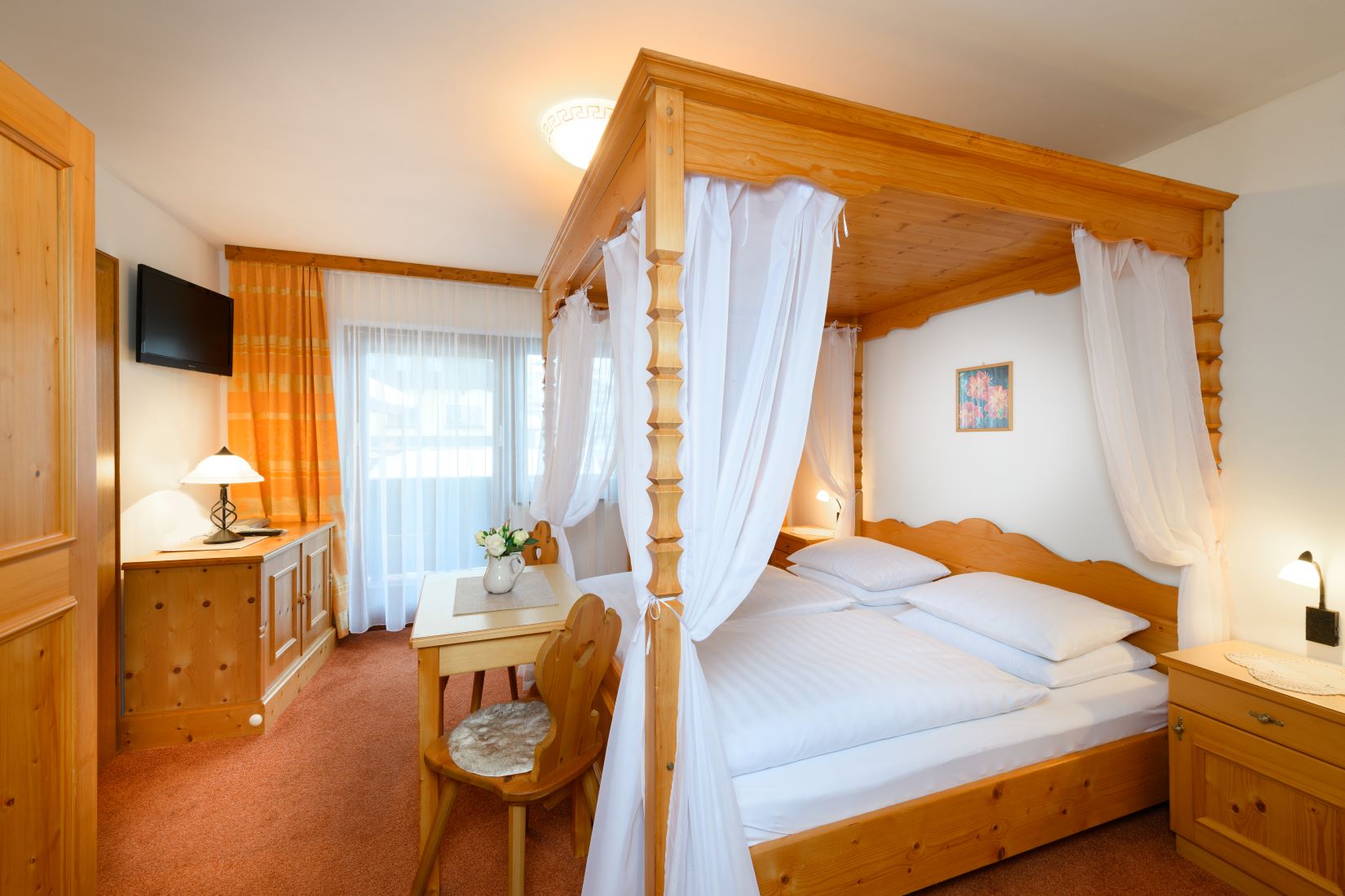 Gemütliche Zimmer und Appartements